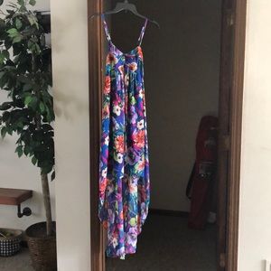 High-Low Summer Dress Multi Color